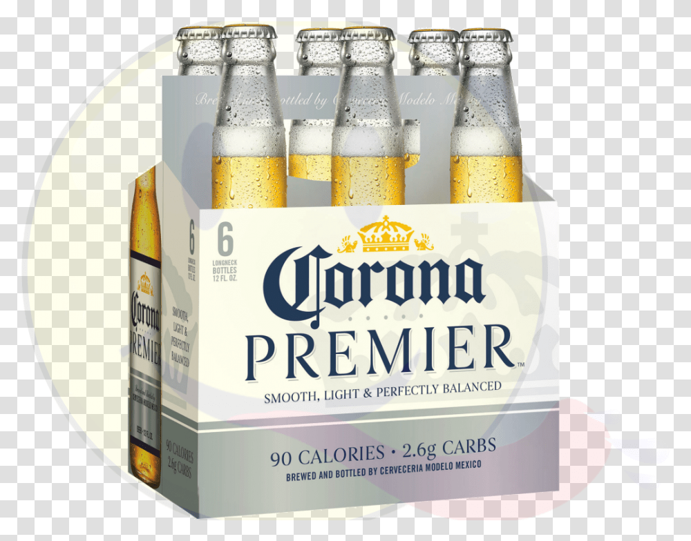 Corona Beer Clipart Corona Premier 12 Pack Bottles, Alcohol, Beverage, Drink, Lager Transparent Png