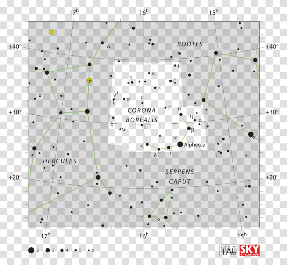 Corona Borealis Constellation Region, Nature, Outdoors, Plot, Diagram Transparent Png