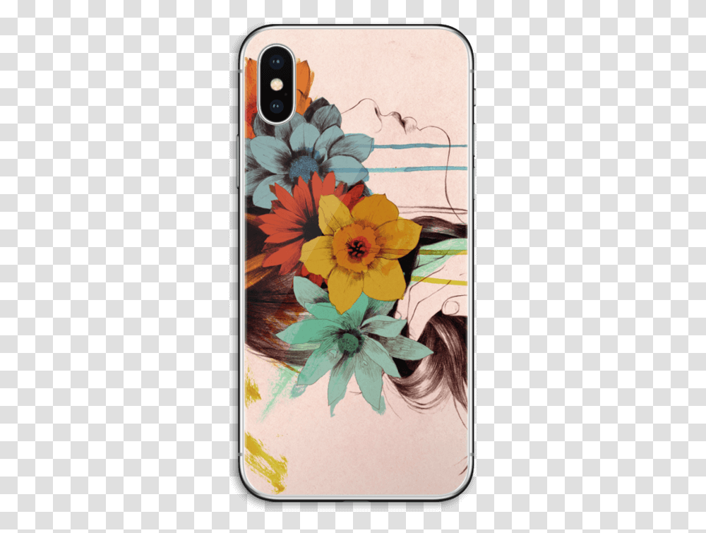 Corona De Flores Vinilo Iphone X Portable Network Graphics, Plant, Floral Design, Pattern Transparent Png