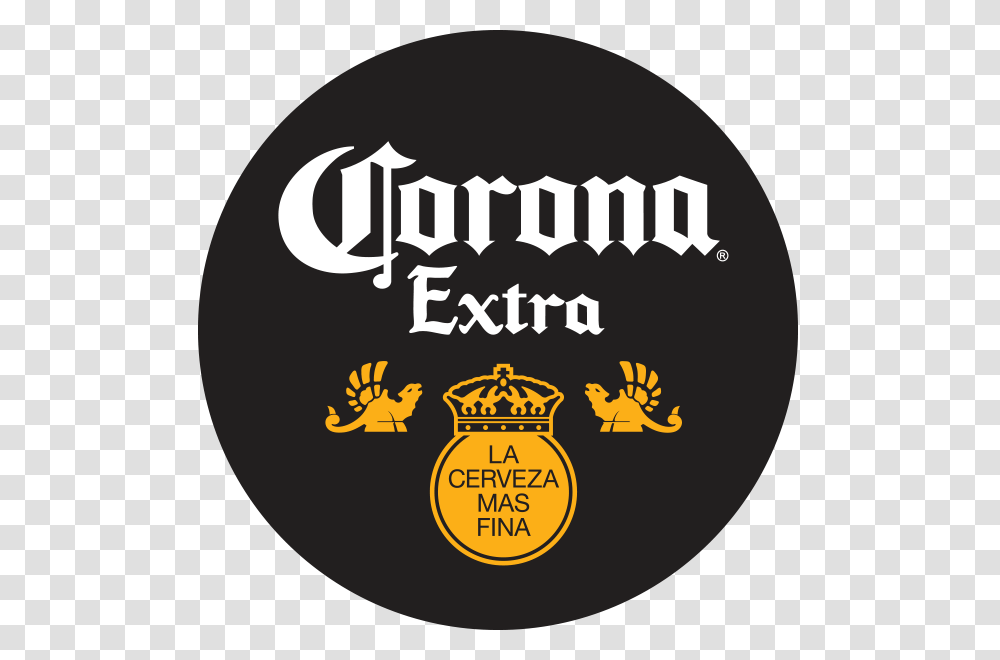 Corona Extra Bottle Cap, Logo, Trademark, Badge Transparent Png