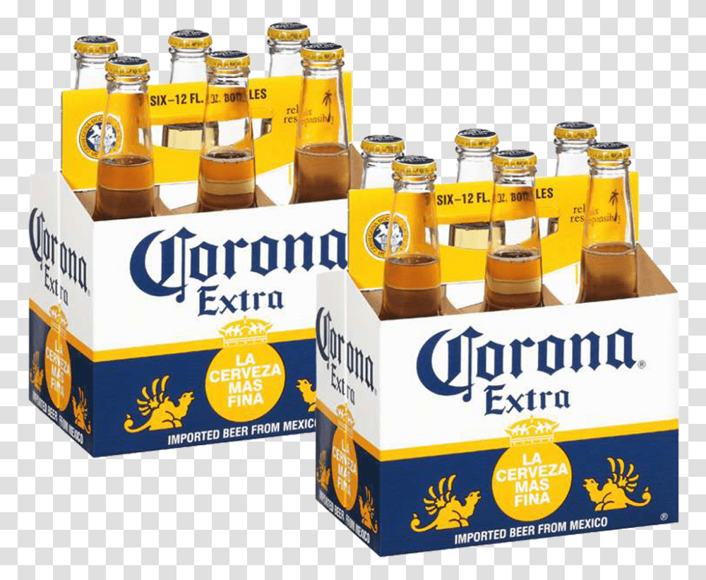 Corona Extra Lager Beer Case Of 1 Case Of Corona Beer, Honey, Food, Alcohol, Beverage Transparent Png