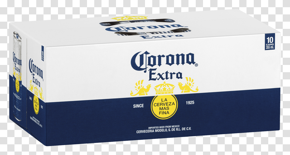 Corona Extra Logo Corona Extra, Box, Cardboard, Carton Transparent Png