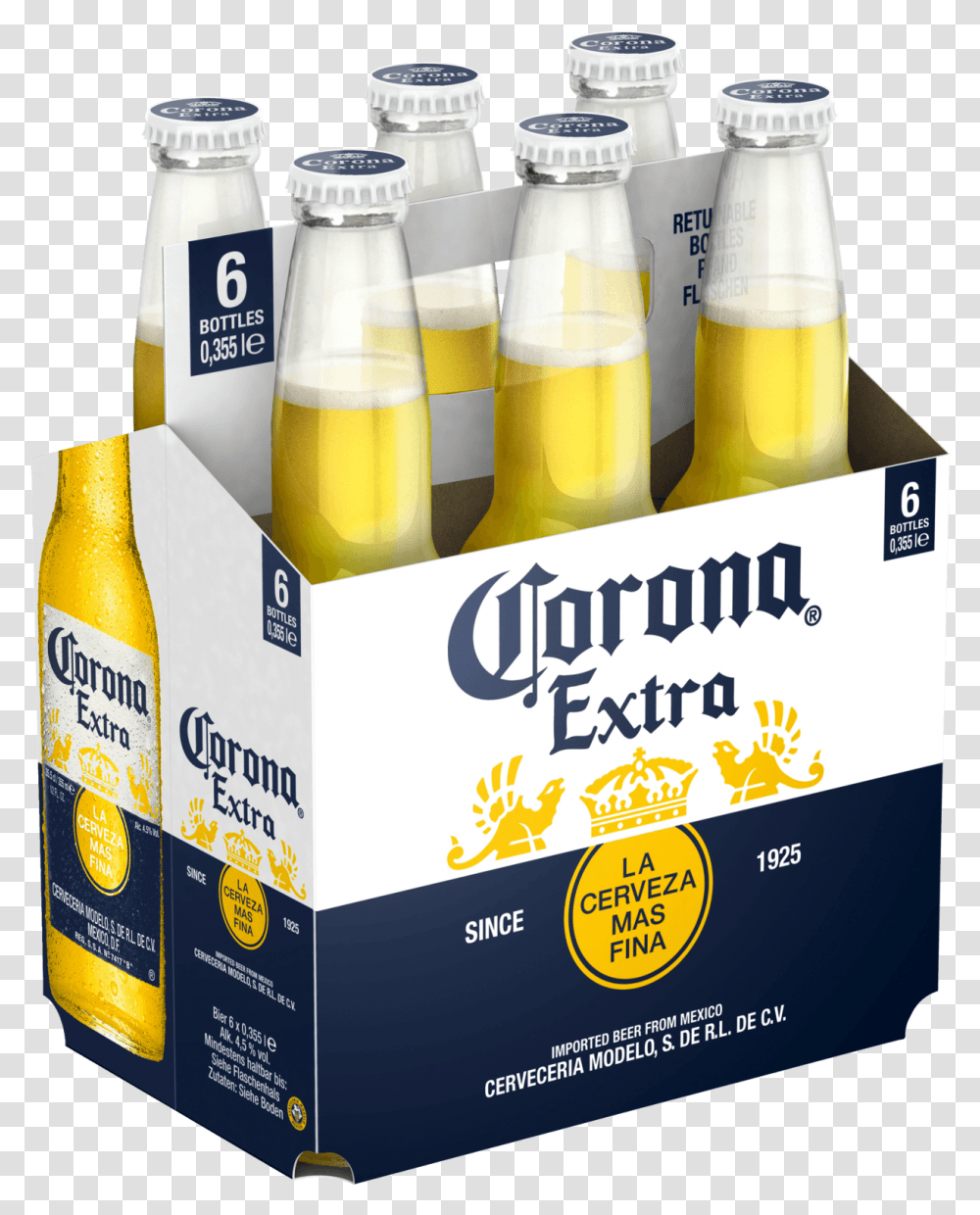 Corona Extra Pack Corona X, Beer, Alcohol, Beverage, Drink Transparent Png