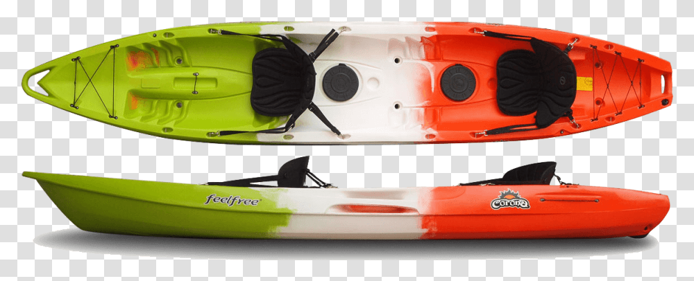 Corona Kayak Double Sit On Top Feelfree Corona Kayak, Canoe, Rowboat, Vehicle, Transportation Transparent Png