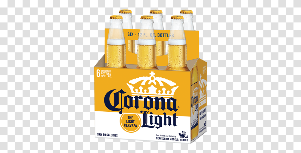 Corona Light 6pk Corona Light 12 Pack, Beer, Alcohol, Beverage, Drink Transparent Png