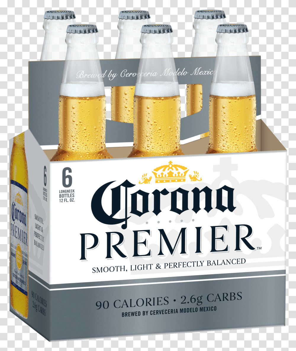 Corona Premier 12 Pack, Beer, Alcohol, Beverage, Drink Transparent Png