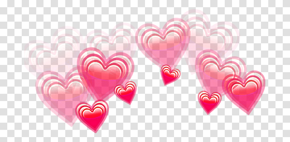 Coronadecorazones Corona Corazon Corazones Tumblr Pink Heart Crown, Dating Transparent Png