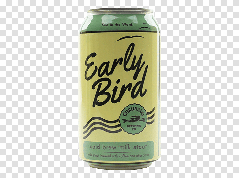 Coronado Early Bird Mocha Milk Stout Cream Soda, Alcohol, Beverage, Drink, Beer Transparent Png