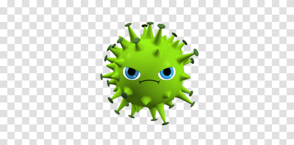 Coronavirus, Toy, Green, Puffer, Sea Life Transparent Png