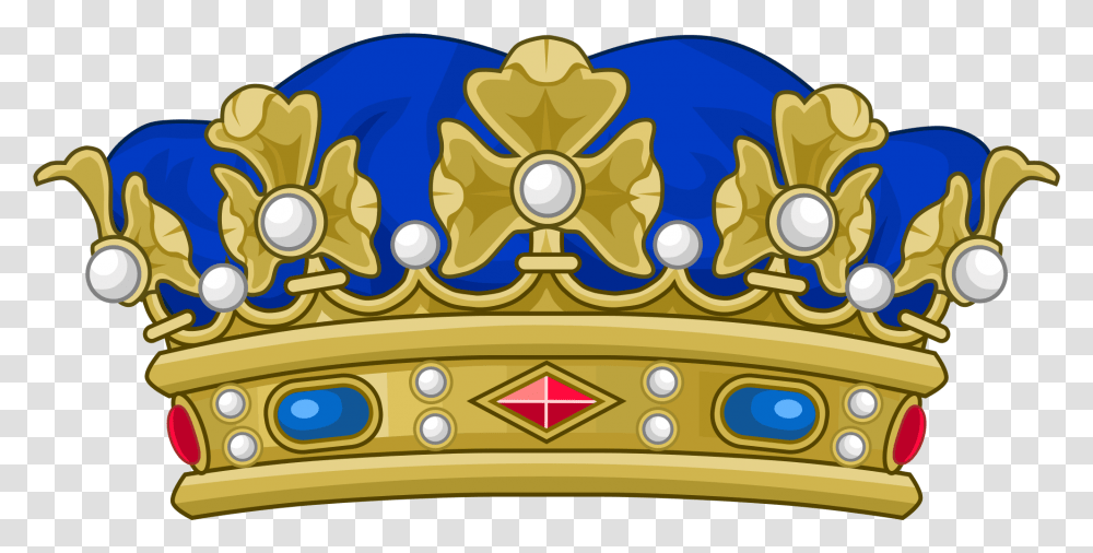 Coronet With Blue Bonnet Prince Crown, Jewelry, Accessories, Accessory, Gold Transparent Png