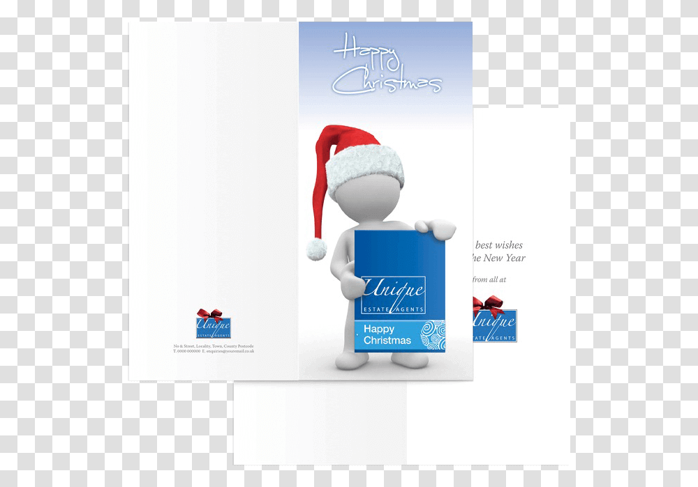 Corporate Christmas Cards For Estate Agents Graphic Design, Advertisement, Poster, Flyer, Paper Transparent Png