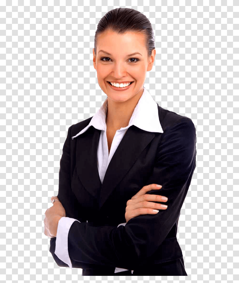 Corporate Sales Representative Female Sales Agent, Suit, Overcoat, Person Transparent Png