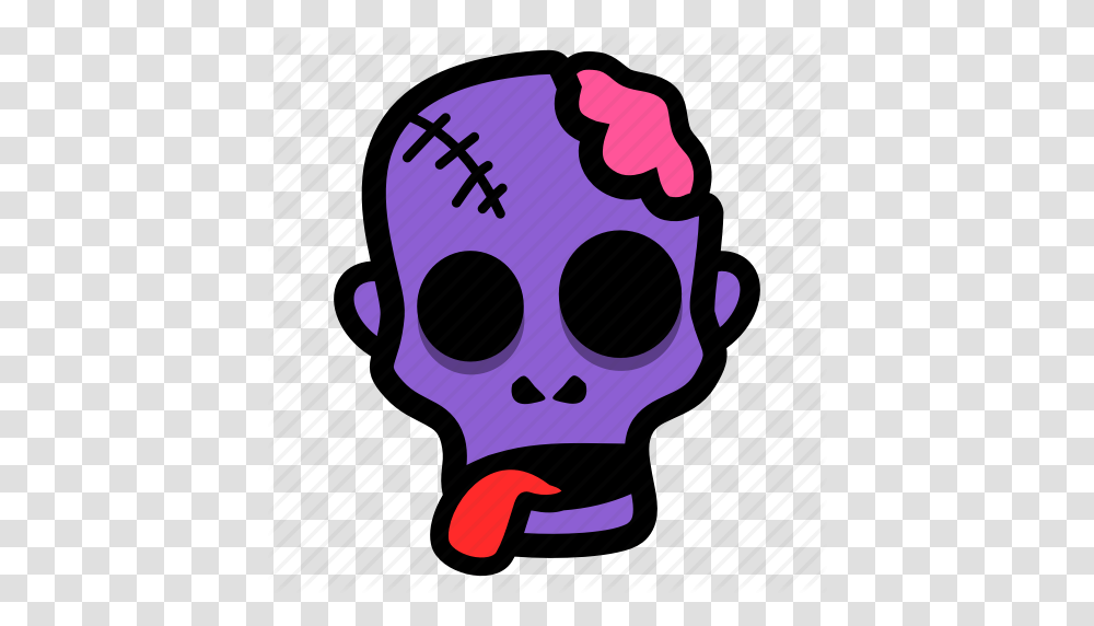 Corpse Halloween Zombie Icon, Machine, Head, Label Transparent Png
