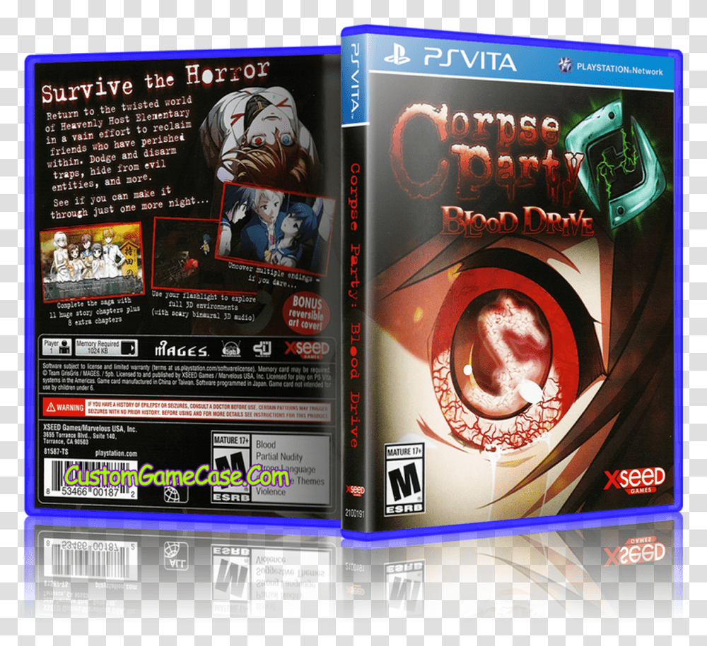 Corpse Party Blood Drive Multimedia Software, Flyer, Poster, Paper, Advertisement Transparent Png