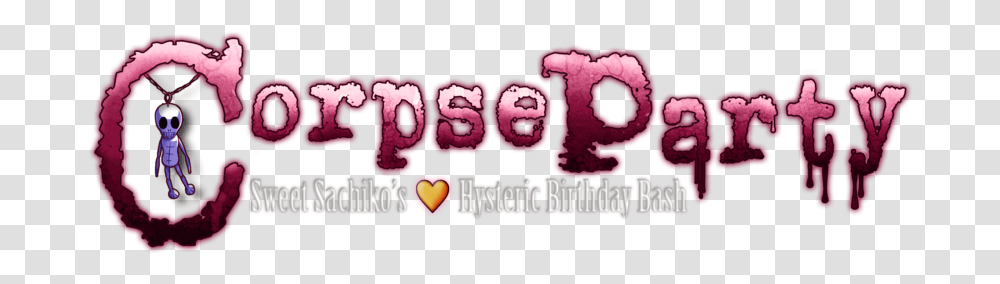 Corpse Party Sweet Sachiko's Hysteric Birthday Bash, Pac Man, Alphabet, Super Mario Transparent Png