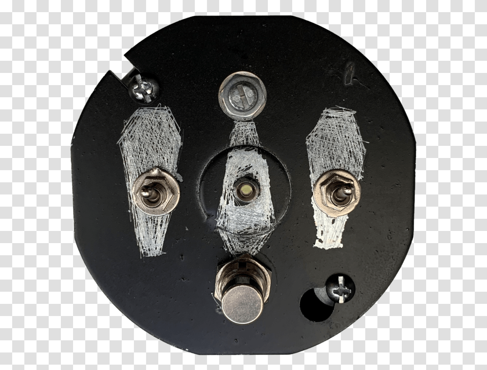 Corpus Fuzz Pedal By Headbind Silver, Wristwatch, Electronics, Disk, Accessories Transparent Png