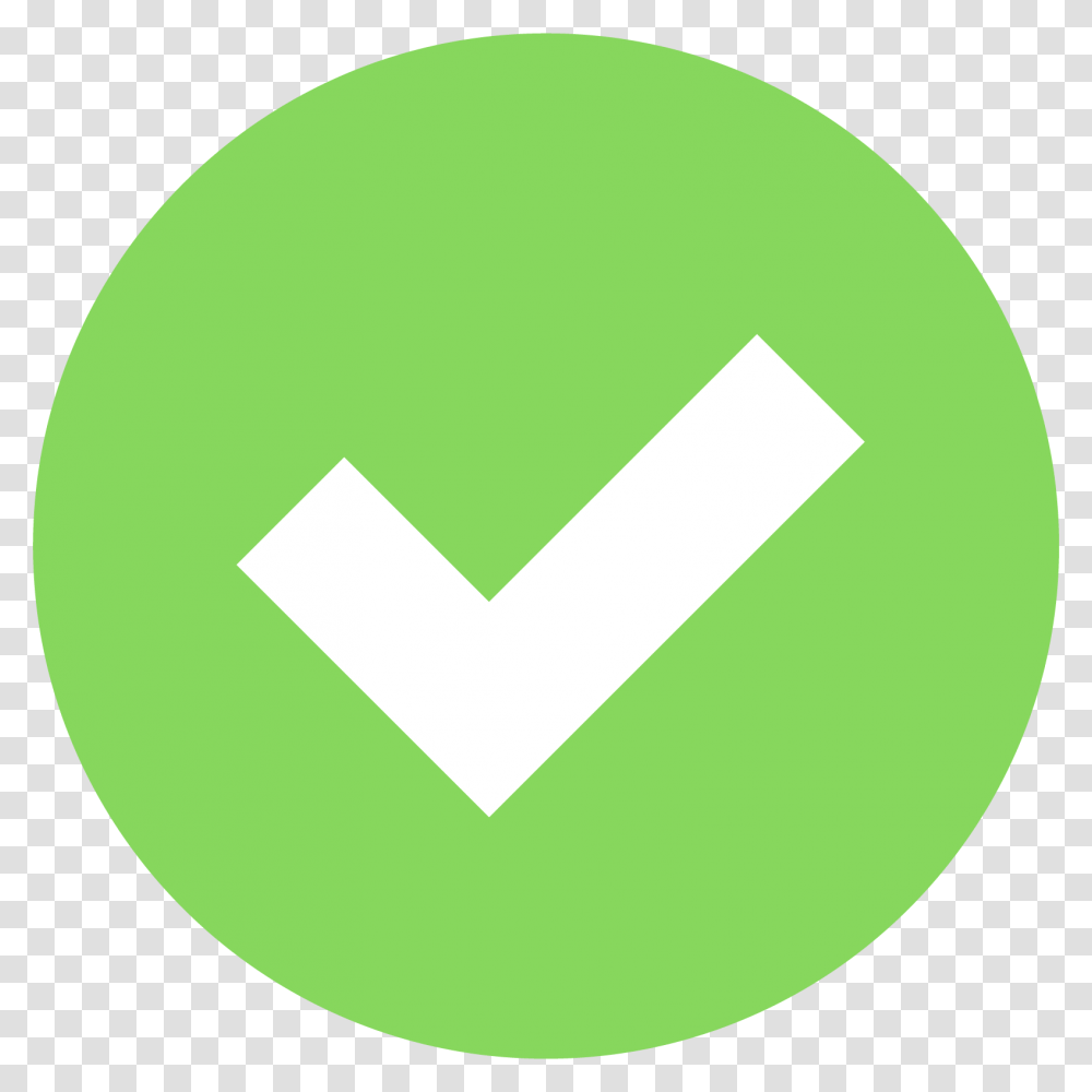 Correct Icon, Recycling Symbol, Logo, Trademark Transparent Png
