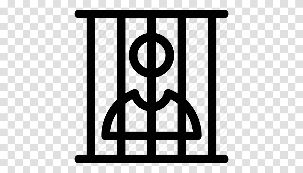 Correctional Facility Jail Jail Cell Lock Up Prison Cell Icon, Sphere, Weapon, Weaponry, Grille Transparent Png