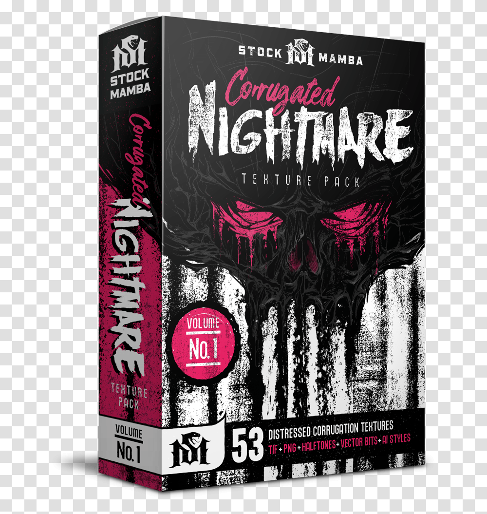 Corrugated Nightmare Texture Pack Graphic Design, Poster, Advertisement, Flyer, Paper Transparent Png
