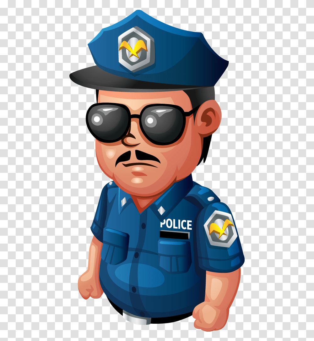 Corrupt Police Police Officer Cartoon, Sunglasses, Accessories, Accessory, Military Uniform Transparent Png