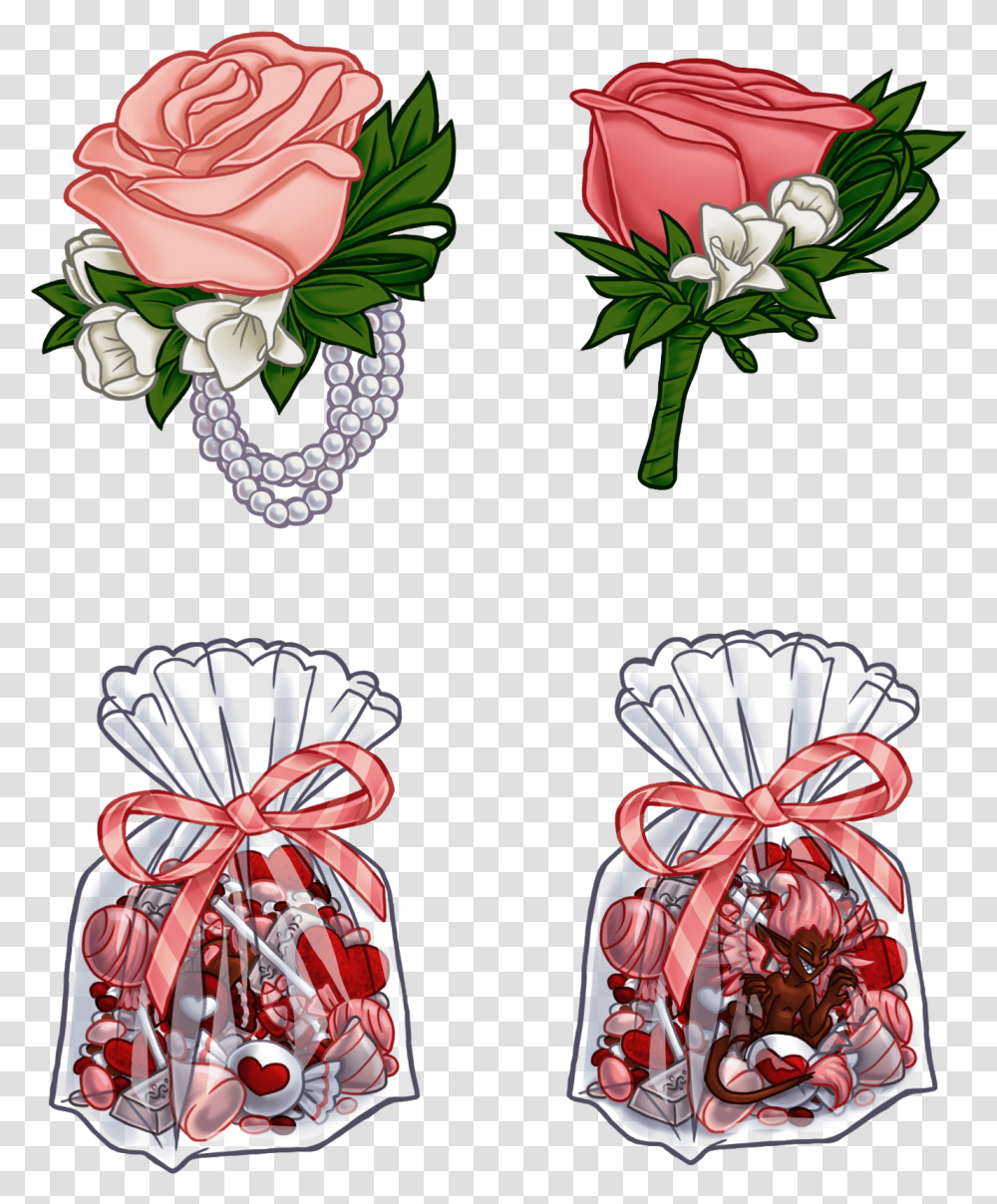 Corsage Garden Roses, Plant, Flower, Blossom, Petal Transparent Png