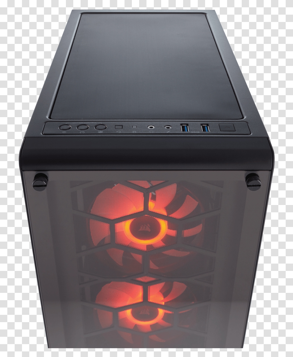 Corsair Crystal Series 460x Rgb, Appliance, Heater, Space Heater, Laptop Transparent Png
