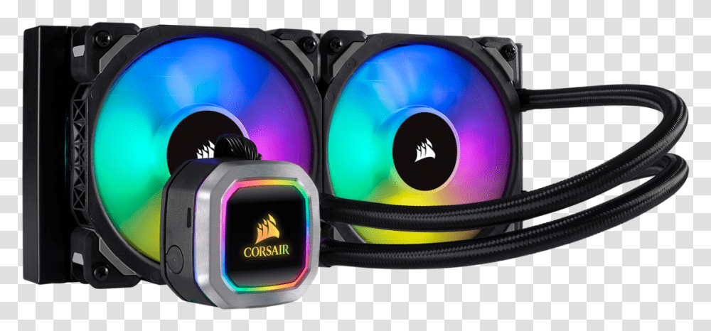 Corsair H100i Rgb Platinum Cpu Liquid Corsair H100i Rgb, Disk, Wristwatch, Dvd, Electronics Transparent Png