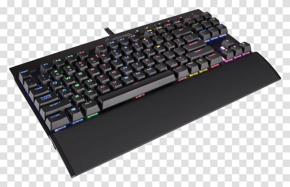 Corsair K65 Lux, Computer Keyboard, Computer Hardware, Electronics Transparent Png