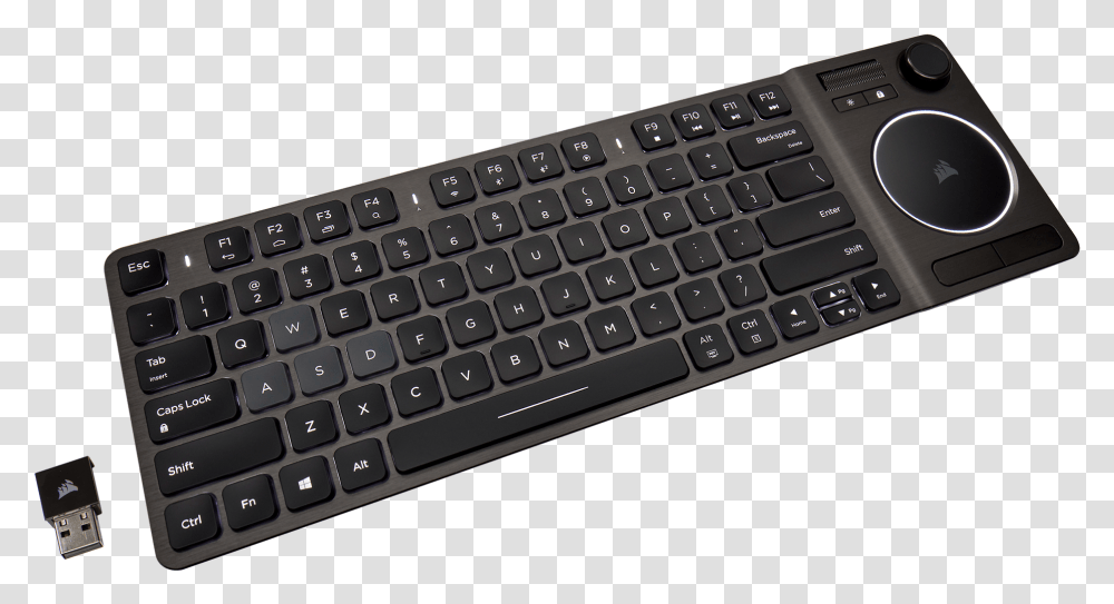 Corsair K83 Wireless Entertainment Keyboard, Computer Keyboard, Computer Hardware, Electronics Transparent Png