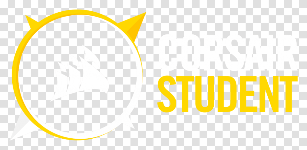 Corsair Student Corsair Student Logo, Symbol, Trademark, Text, Label Transparent Png