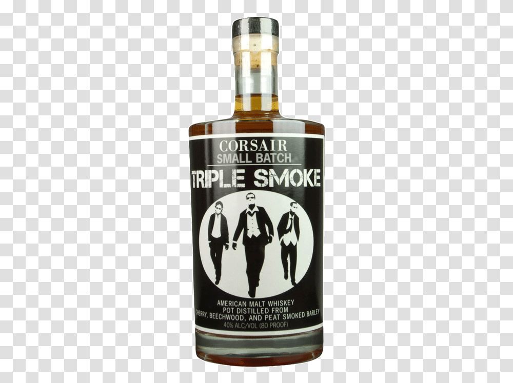 Corsair Triple Smoke Single Malt Corsair Triple Smoke Whiskey, Person, Human, Beer, Alcohol Transparent Png
