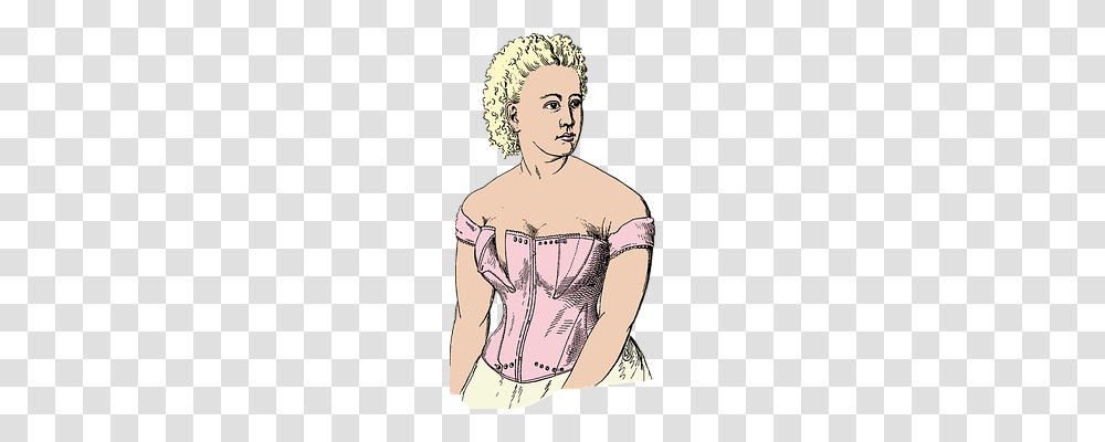 Corset Person, Drawing Transparent Png