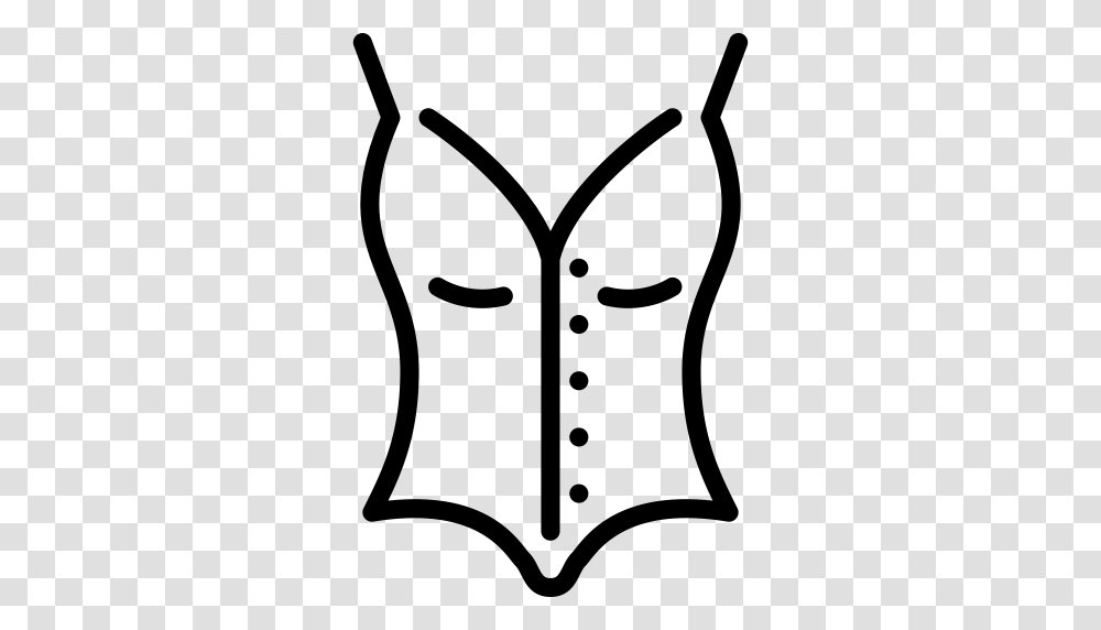 Corset Icon And Vector For Free Download, Gray, World Of Warcraft Transparent Png