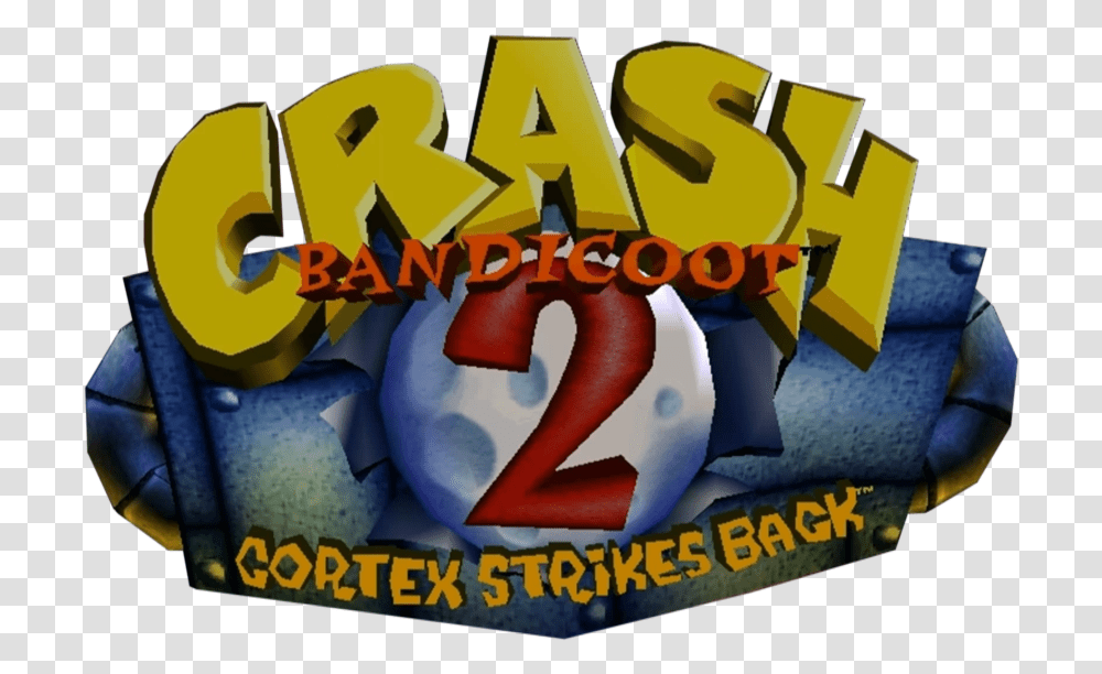 Cortex Strikes Back Icon A5 Crash Video, Text, Label, Pac Man, Banner Transparent Png