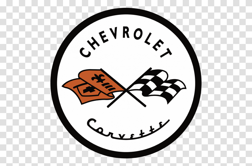 Corvette 1953 Logo Clipart Chevrolet Corvette Logo 1953, Analog Clock, Text, Hand, Label Transparent Png