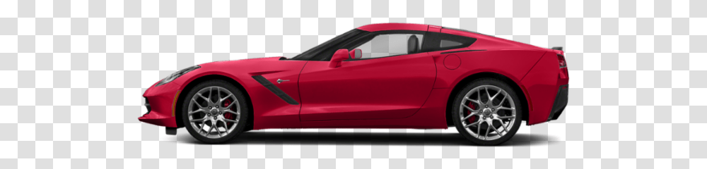 Corvette 2018 Side View, Car, Vehicle, Transportation, Automobile Transparent Png