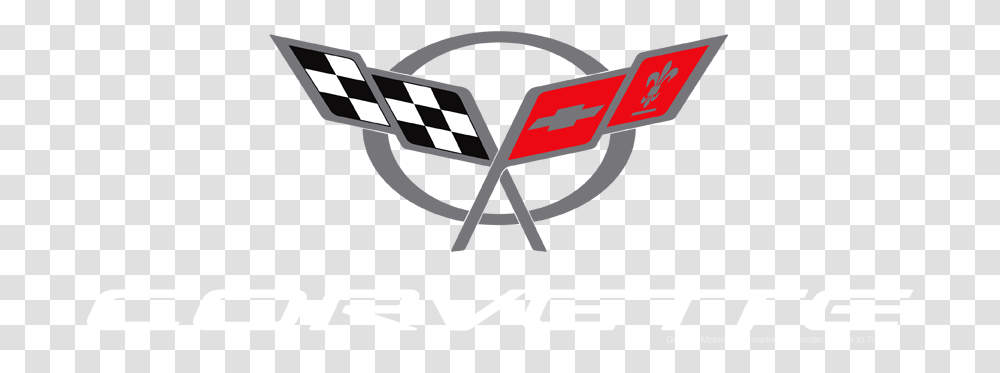 Corvette Logo Background, Emblem, Trademark, Airplane Transparent Png