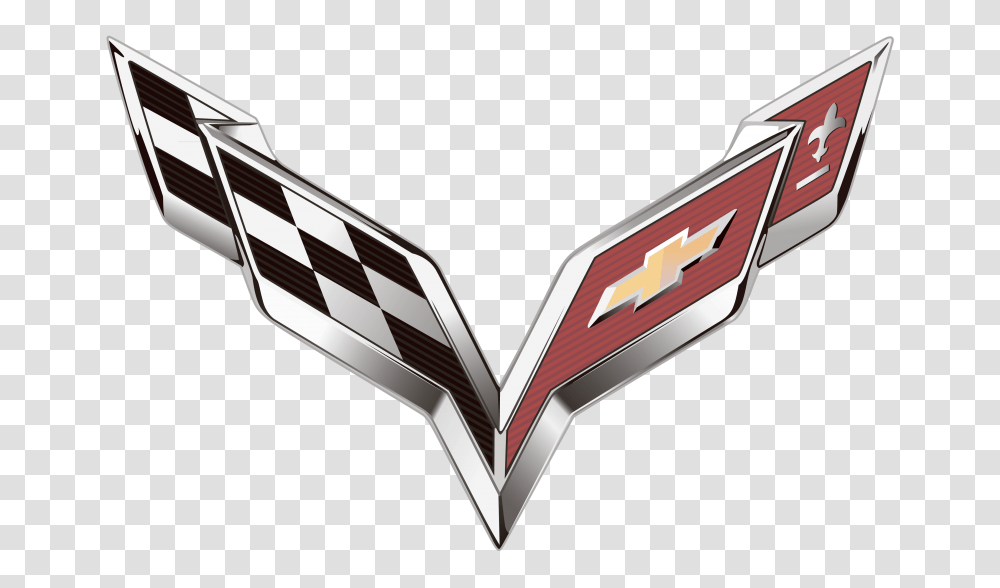 Corvette Logo Logos De Coches Emblema Historia Y, Metropolis, Building, Weapon Transparent Png