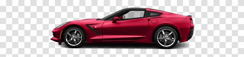 Corvette White, Car, Vehicle, Transportation, Automobile Transparent Png