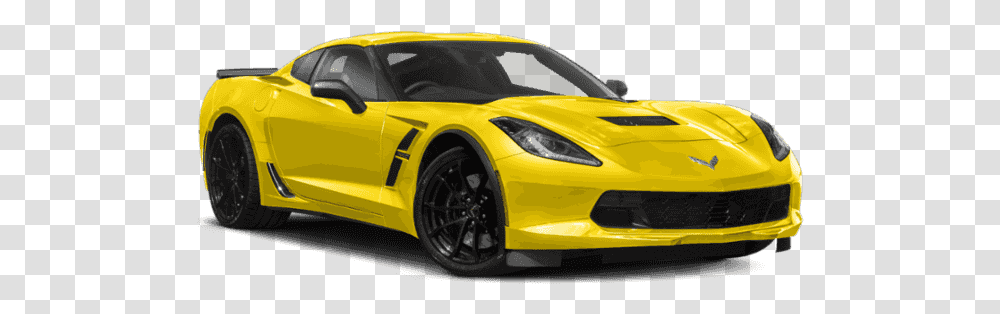 Corvette White Gray, Car, Vehicle, Transportation, Automobile Transparent Png