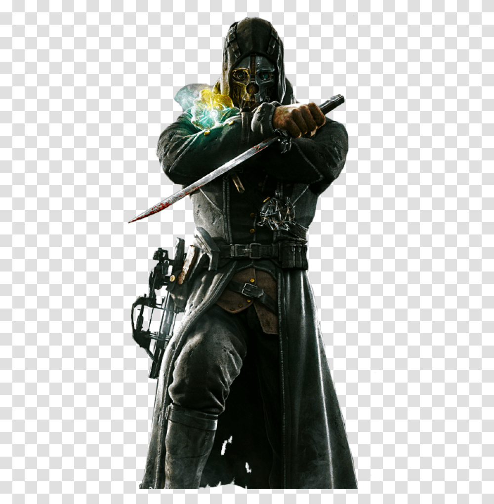 Corvo Attano Dishonored, Clothing, Person, Costume, Overcoat Transparent Png