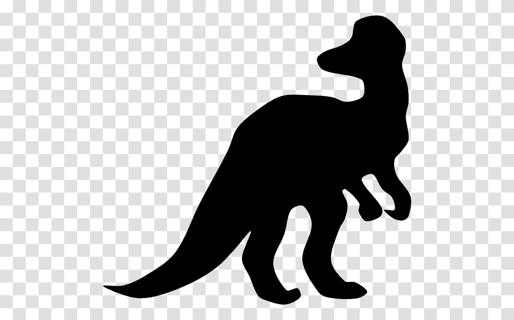 Corythosaurus Shadow Clip Art, Silhouette, Stencil, Animal, Mammal Transparent Png