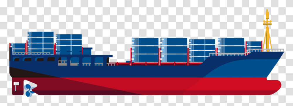 Cosco Shipping Line, Vehicle, Transportation, Barge, Watercraft Transparent Png