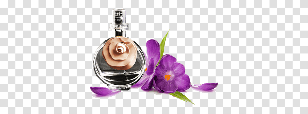 Cosmetic And Perfume Package Supplier Perfume Bottle With Flowers, Cosmetics, Purple, Plant, Blossom Transparent Png