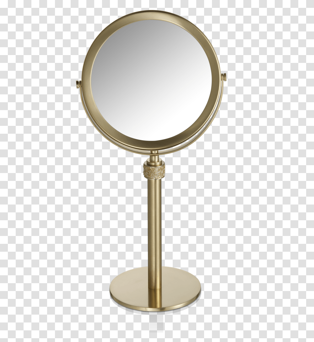 Cosmetic Mirror Make Up Spiegel Goud, Lamp, Magnifying Transparent Png
