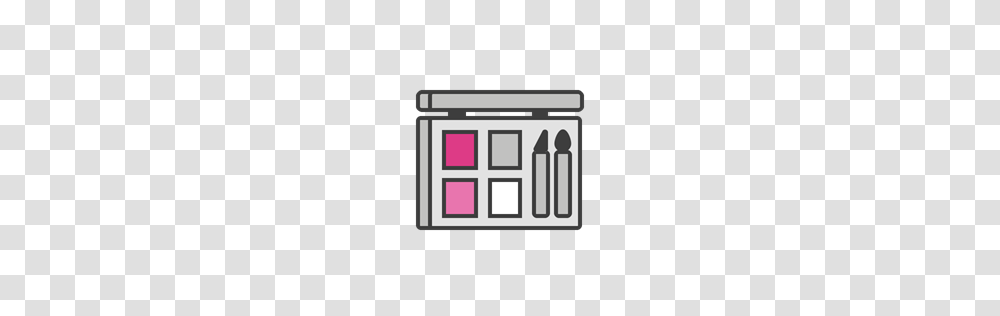 Cosmetics Beauty Eyeshadows Eye Shadows Fasion Eye Makeup Icon, Mailbox, Letterbox, Paint Container, Palette Transparent Png