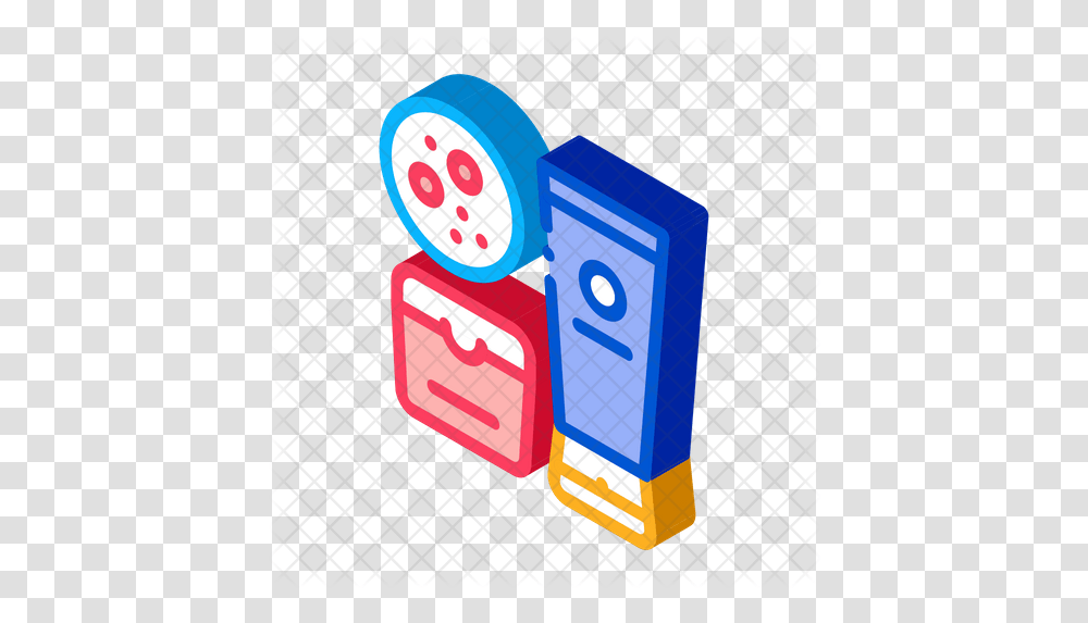 Cosmetics To Solve Problem Icon Vertical, Cassette, Electrical Device, Tape Transparent Png