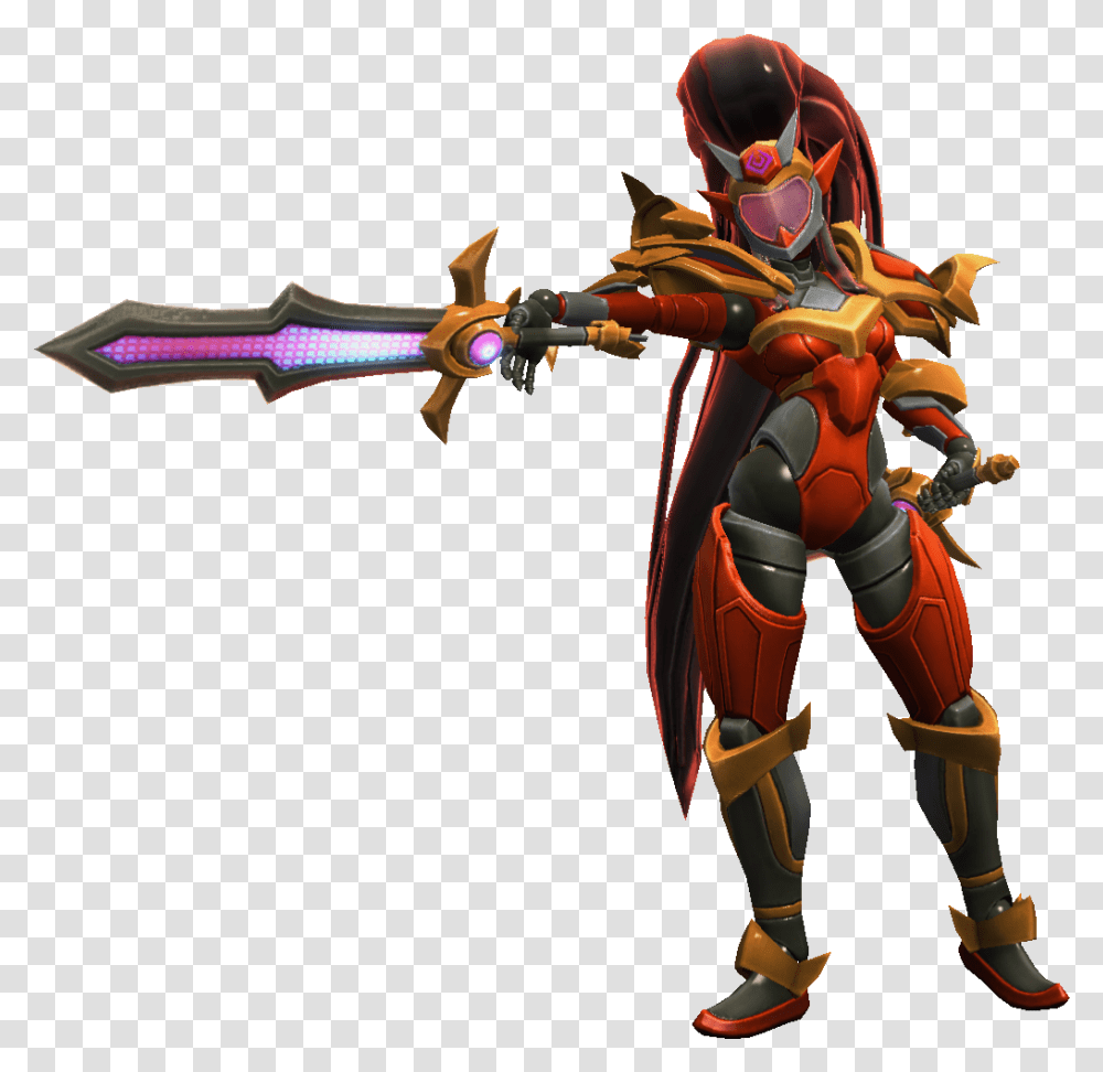 Cosmic Force Valeera Skin Variant Cosmic Force Valeera, Toy, Costume, Weapon, Weaponry Transparent Png