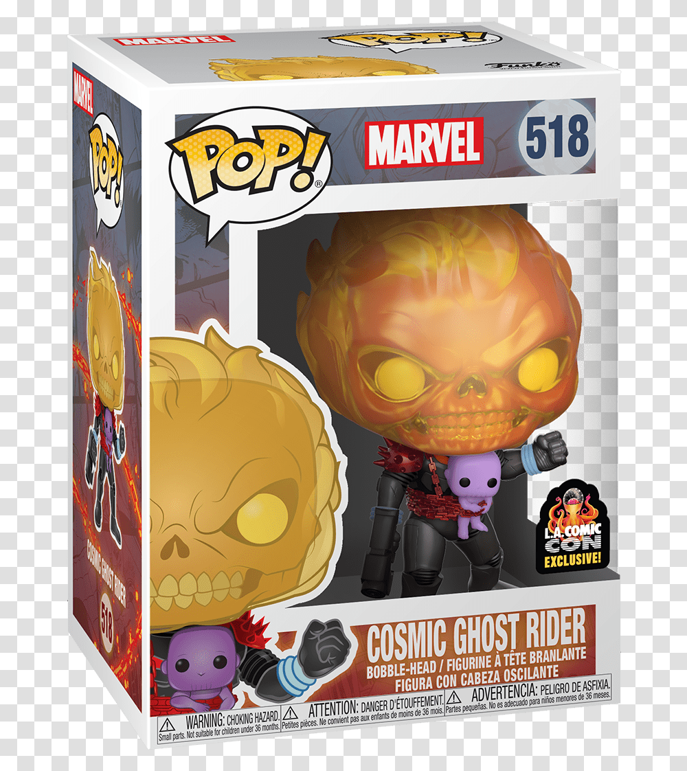 Cosmic Ghost Rider Funko Pop, Advertisement, Poster, Flyer, Paper Transparent Png