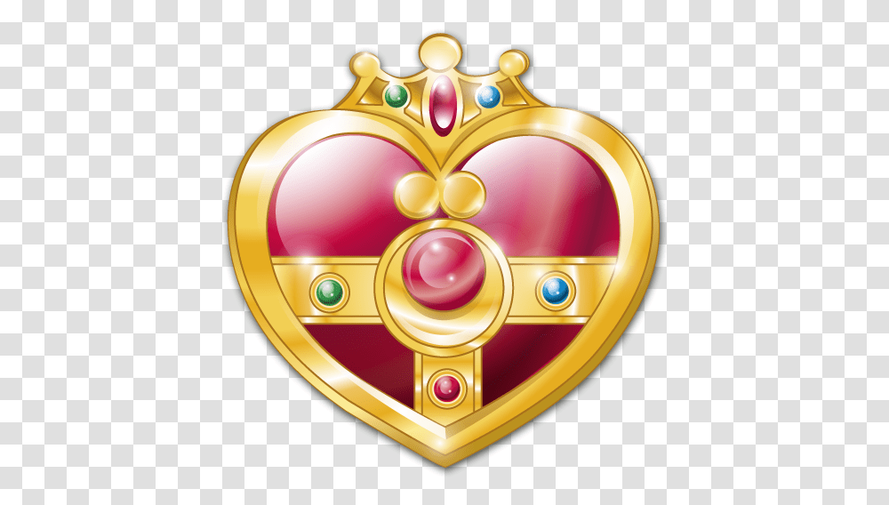 Cosmic Heart Compact Icon Sailor Moon Iconset Carla Sailor Moon S Transformation Brooch, Armor, Shield, Accessories, Accessory Transparent Png